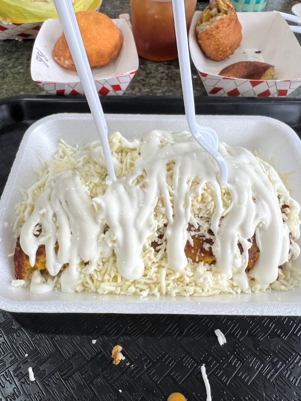 Fritos y Mas | restaurant | 11709 Boudreaux Rd Suite 160, Tomball, TX 77375, USA | 8327456032 OR +1 832-745-6032