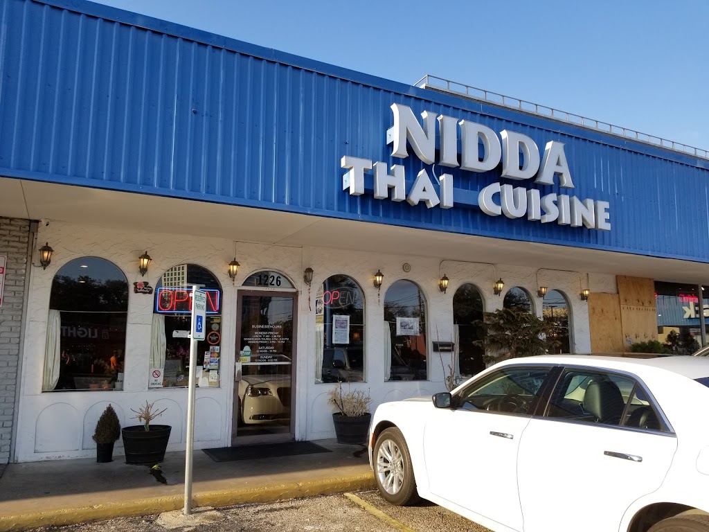 Nidda Thai Cuisine | restaurant | 1226 Westheimer Rd, Houston, TX 77006, USA | 7134855515 OR +1 713-485-5515