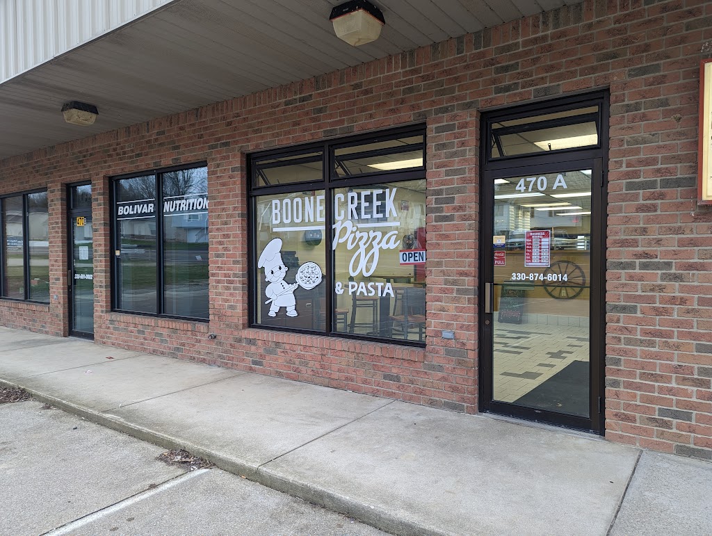 Boone Creek Pizza & Pasta — Bolivar | meal takeaway | 470 N Orchard Rd NE Unit A, Bolivar, OH 44612, USA | 3308746014 OR +1 330-874-6014