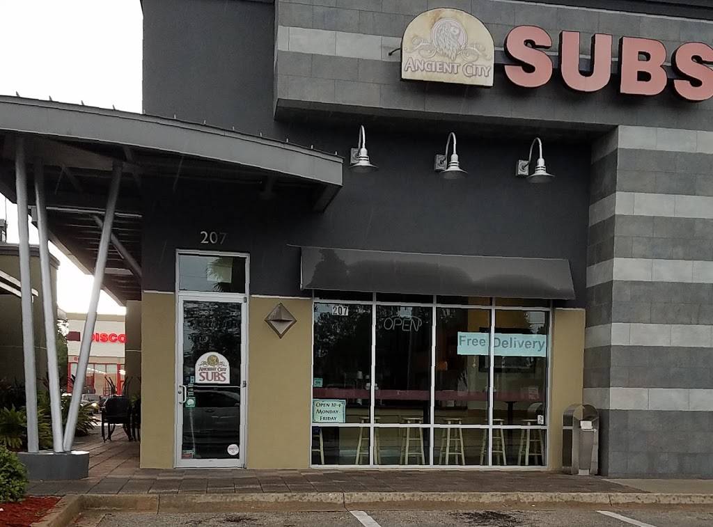 Ancient City Subs | meal takeaway | 8060 Philips Hwy #207, Jacksonville, FL 32256, USA | 9044469988 OR +1 904-446-9988