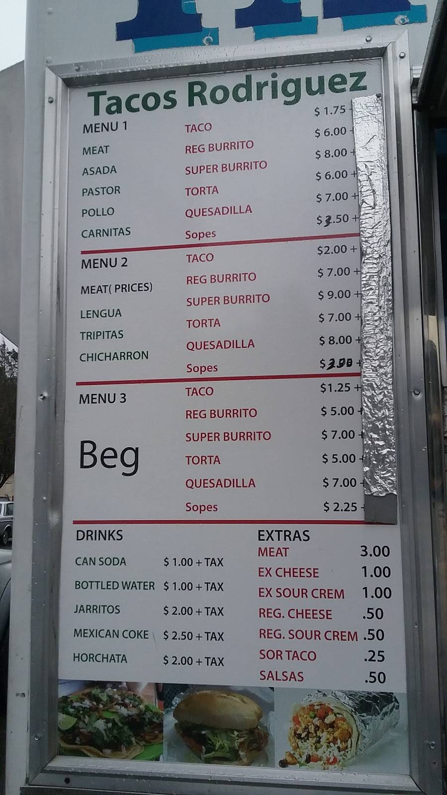 Tacos Rodriguez | restaurant | 4352 Appian Way, El Sobrante, CA 94803, USA | 5103075184 OR +1 510-307-5184