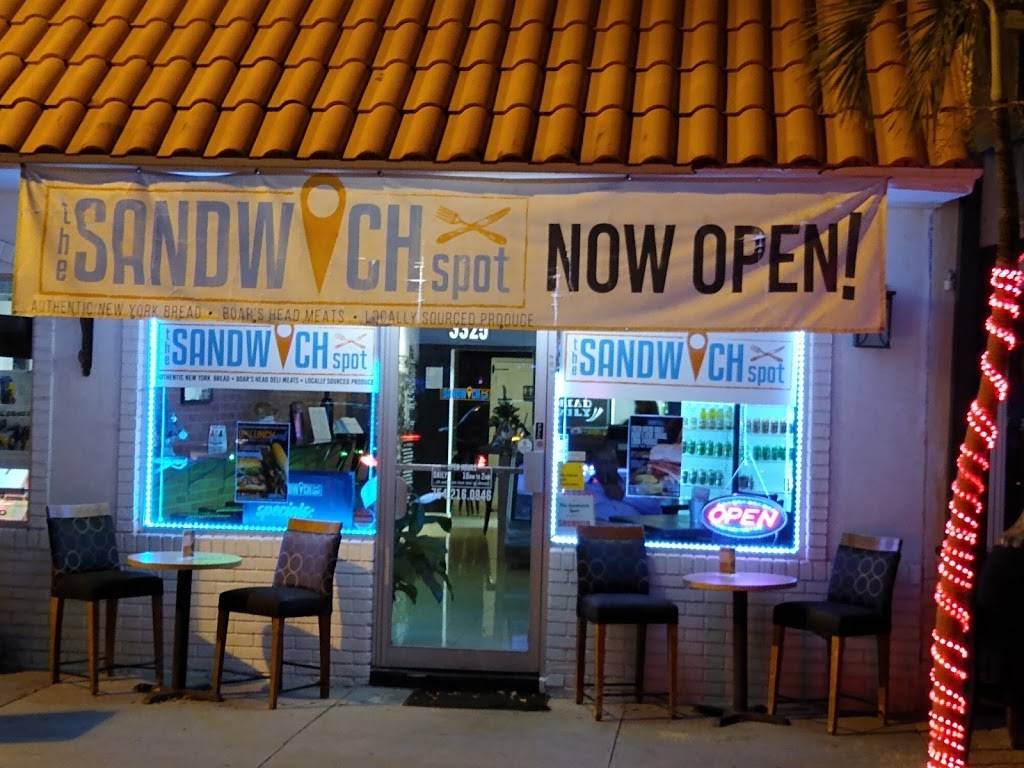 The Sandwich Spot | restaurant | 3325 NE 33rd St, Fort Lauderdale, FL 33308, USA | 7542160846 OR +1 754-216-0846