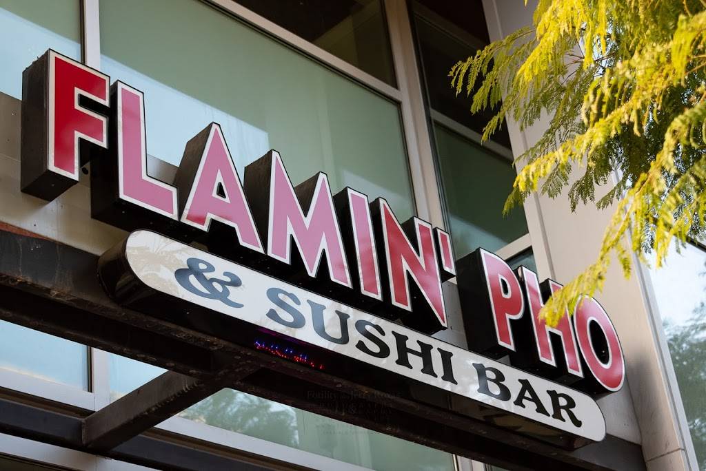 Flamin Phó & Sushi Bar | restaurant | 550 Cedar St Ste 103, San Diego, CA 92101, USA | 6192351665 OR +1 619-235-1665