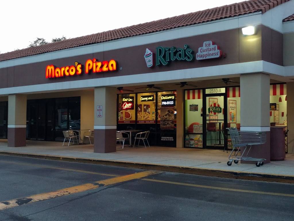 Ritas Italian Ice & Frozen Custard | restaurant | 2510-A N, McMullen Booth Rd, Clearwater, FL 33761, USA | 7277967482 OR +1 727-796-7482