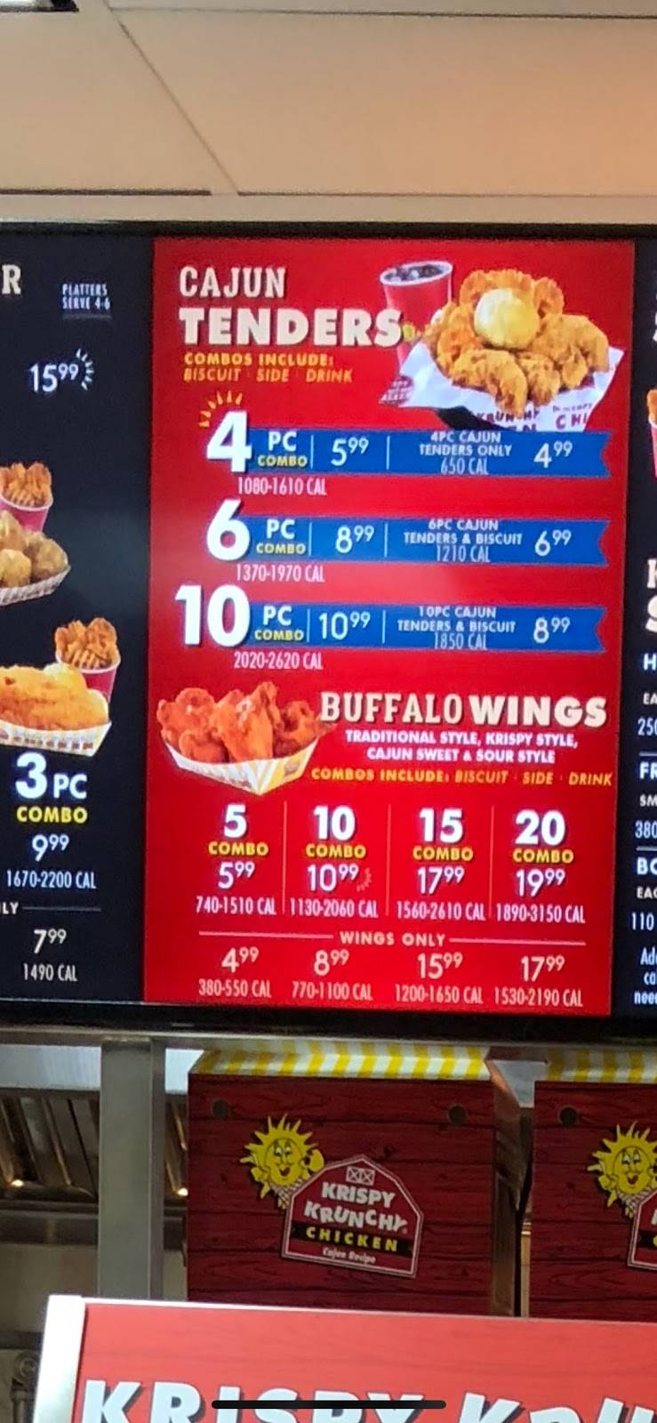 Krispy Krunchy Chicken | meal takeaway | 7705 Parallel Pkwy, Kansas City, KS 66112, USA | 9132876500 OR +1 913-287-6500