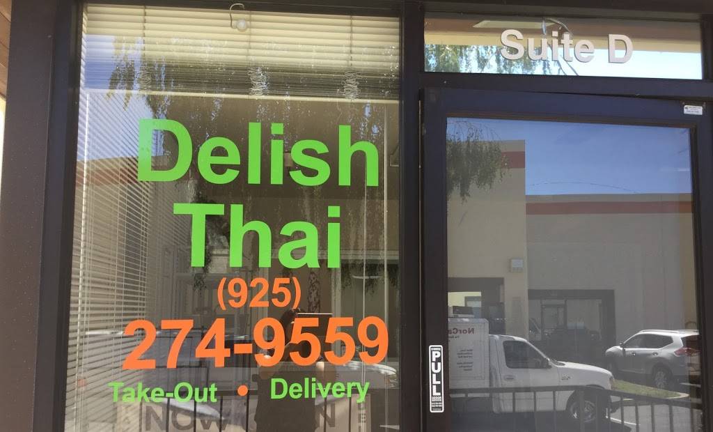 Delish Thai, Takeout/delivery/Catering | meal takeaway | 936 Detroit Ave, Concord, CA 94518, USA | 9252749559 OR +1 925-274-9559