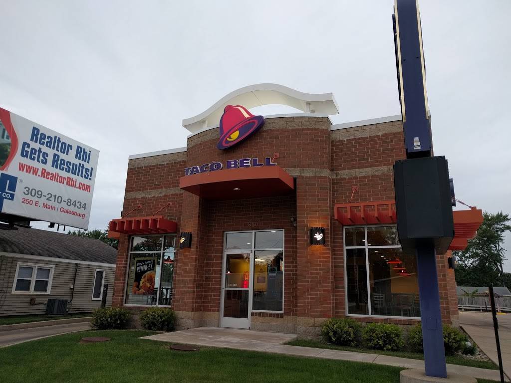 Taco Bell | meal takeaway | 850 N Henderson St, Galesburg, IL 61401, USA | 3093433667 OR +1 309-343-3667