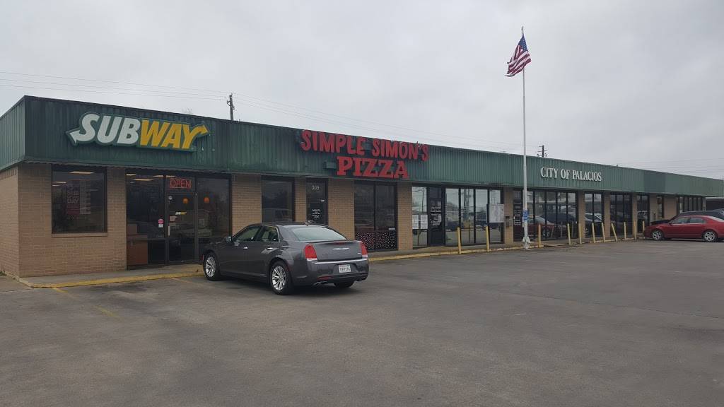 Subway | restaurant | 307 Henderson Ave, Palacios, TX 77465, USA | 3619722273 OR +1 361-972-2273