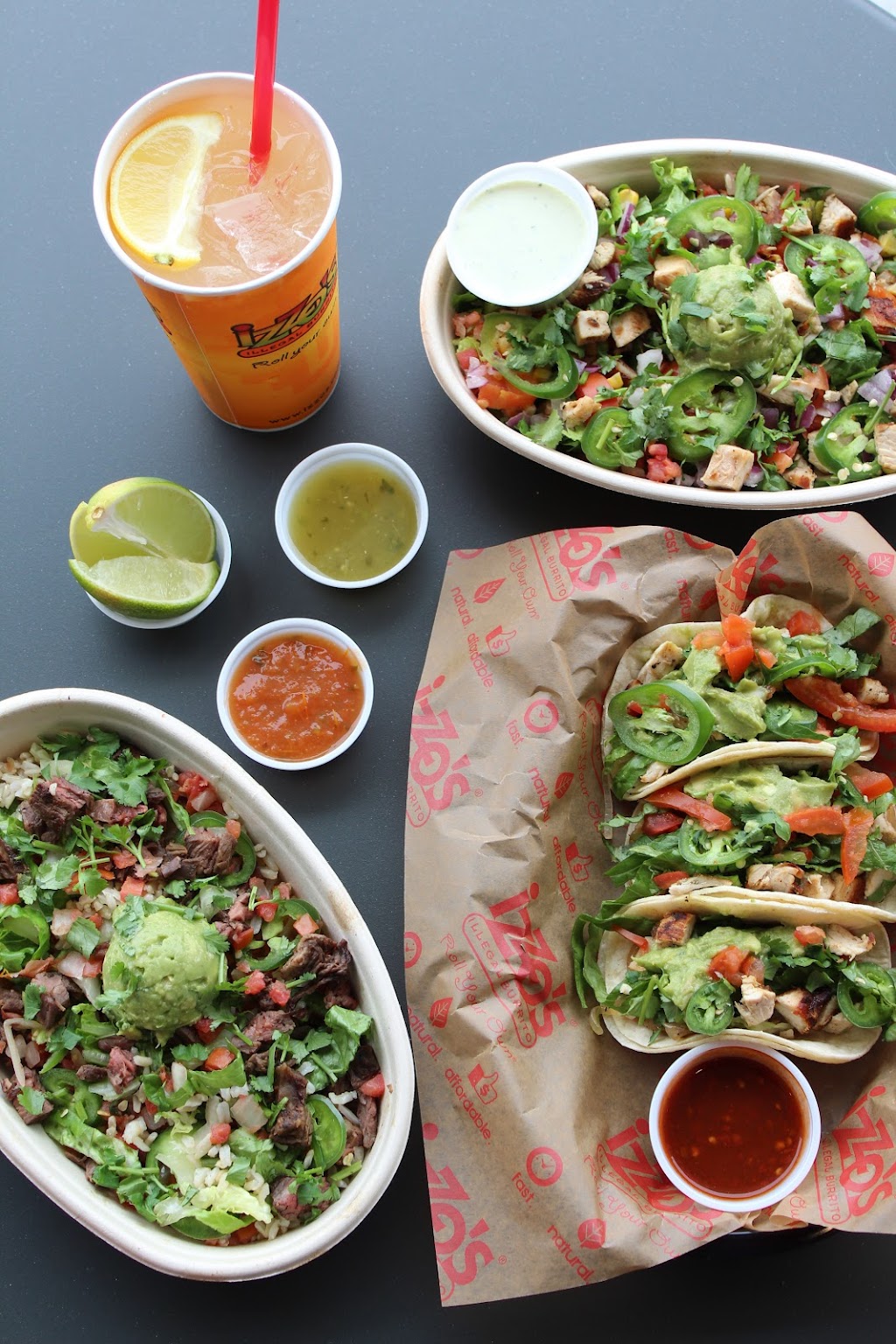 Izzos Illegal Burrito - Central | restaurant | 9950 Sullivan Rd suite b, Baton Rouge, LA 70818, USA | 2254753650 OR +1 225-475-3650