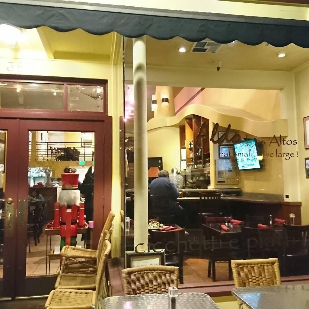 Aldo Los Altos | restaurant | 388 Main St, Los Altos, CA 94022, USA | 6509492300 OR +1 650-949-2300
