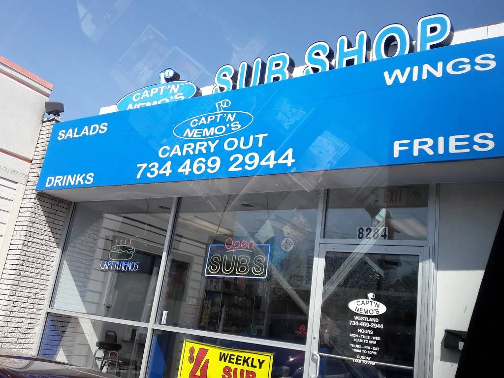Captn Nemos of Westland | restaurant | 8284 N Merriman Rd, Westland, MI 48185, USA | 7344692944 OR +1 734-469-2944