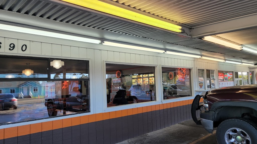 A&W Restaurant | restaurant | 1690 US-101, Florence, OR 97439, USA | 5419978124 OR +1 541-997-8124