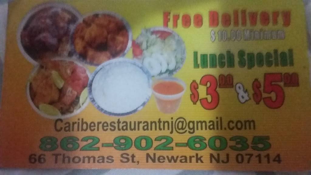Caribe Restaurant | restaurant | 66 Thomas St, Newark, NJ 07114, USA | 8629086035 OR +1 862-908-6035