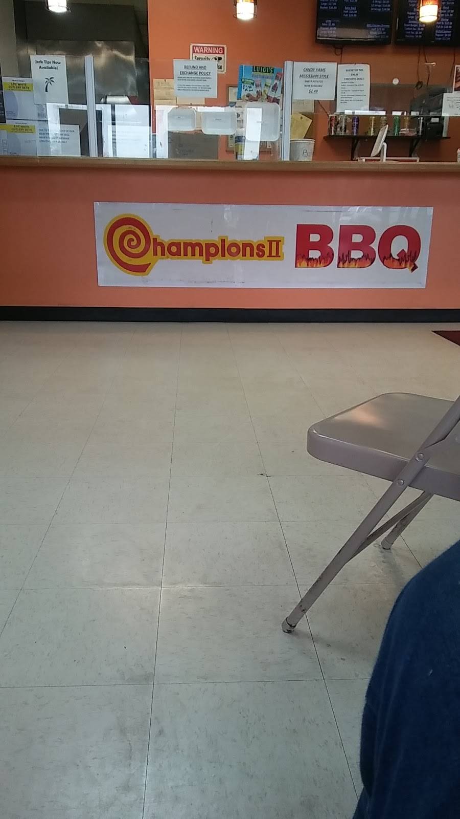 Champions II BBQ | restaurant | 17659 Torrence Ave, Lansing, IL 60438, USA | 7084184408 OR +1 708-418-4408