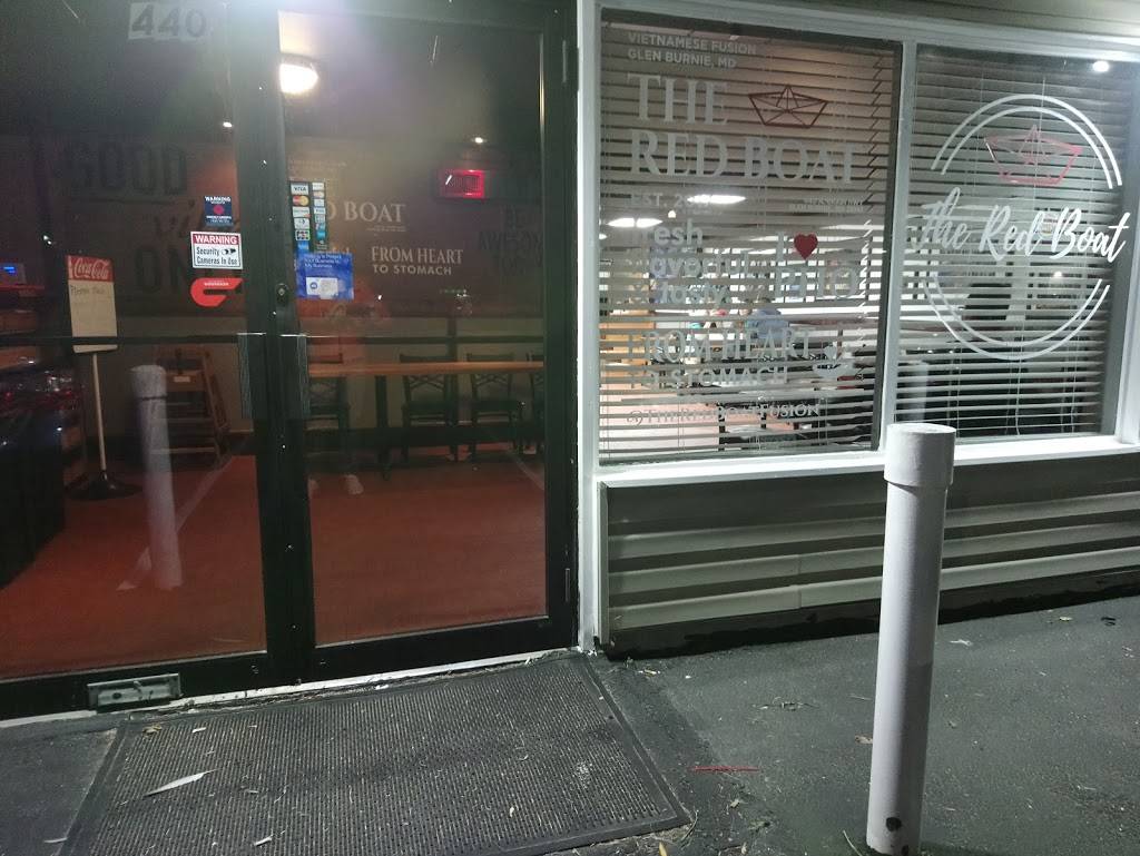 The Red Boat Asian Fusion | restaurant | 440 Crain Hwy, Glen Burnie, MD 21061, USA | 4104127688 OR +1 410-412-7688