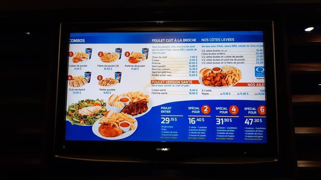 Rôtisserie Fusée | restaurant | 11755 3e Av, Saint-Georges, QC G5Y 1V5, Canada | 4182211944 OR +1 418-221-1944