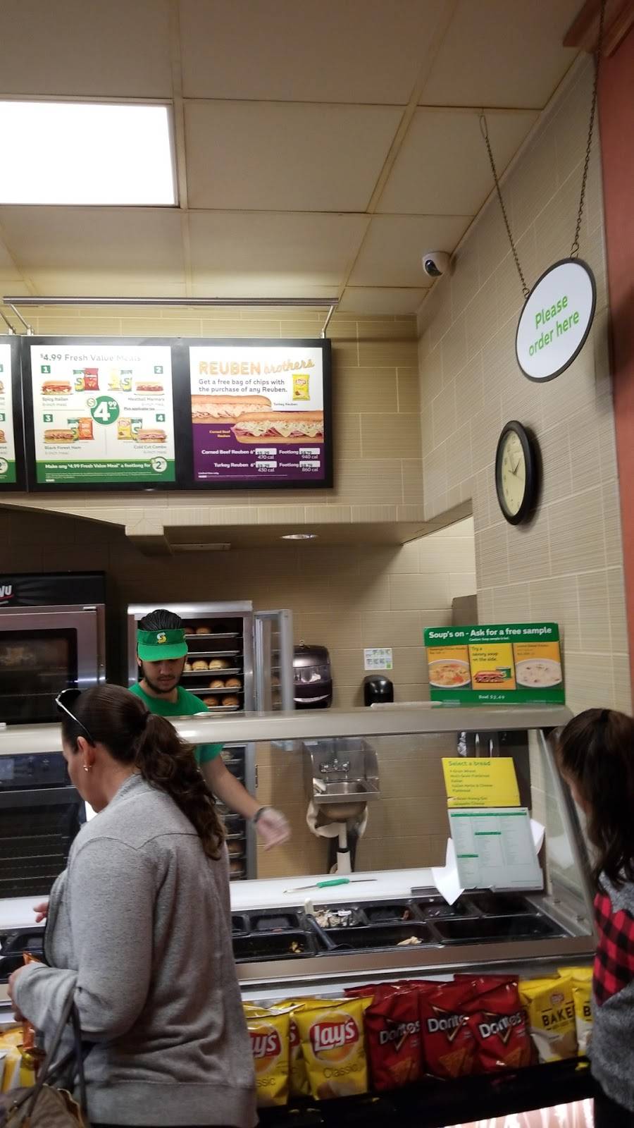 Subway Restaurants | restaurant | 640 Dennery Rd., Suite 102, Palm Promenade, San Diego, CA 92154, USA | 6196901340 OR +1 619-690-1340