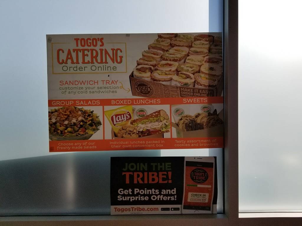 TOGOS Sandwiches | meal takeaway | 1430 Monterey Hwy, Suite 10 Sun Garden Shopping Center, San Jose, CA 95112, USA | 4082988646 OR +1 408-298-8646