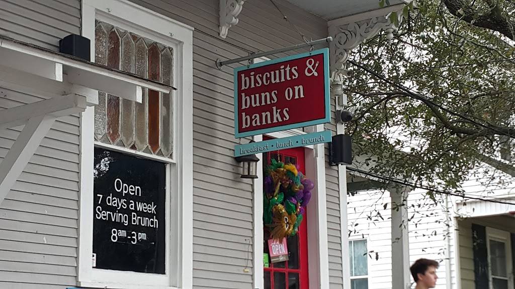 Biscuits & Buns on Banks | meal takeaway | 4337 Banks St, New Orleans, LA 70119, USA | 5042734600 OR +1 504-273-4600