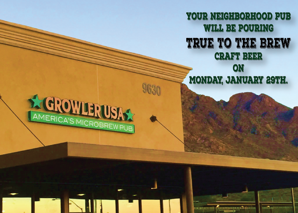 Growler USA - Oro Valley | restaurant | 9630 N Oracle Rd #110, Oro Valley, AZ 85737, USA | 5206127208 OR +1 520-612-7208