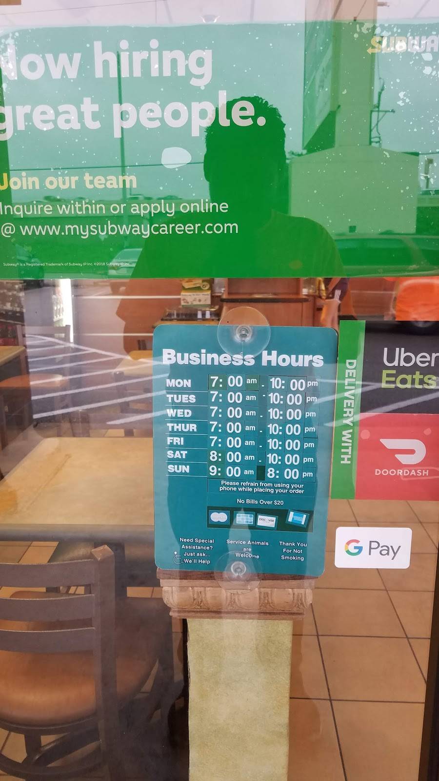 Subway Restaurants | restaurant | 112 1st St E, Humble, TX 77338, USA | 2814463933 OR +1 281-446-3933