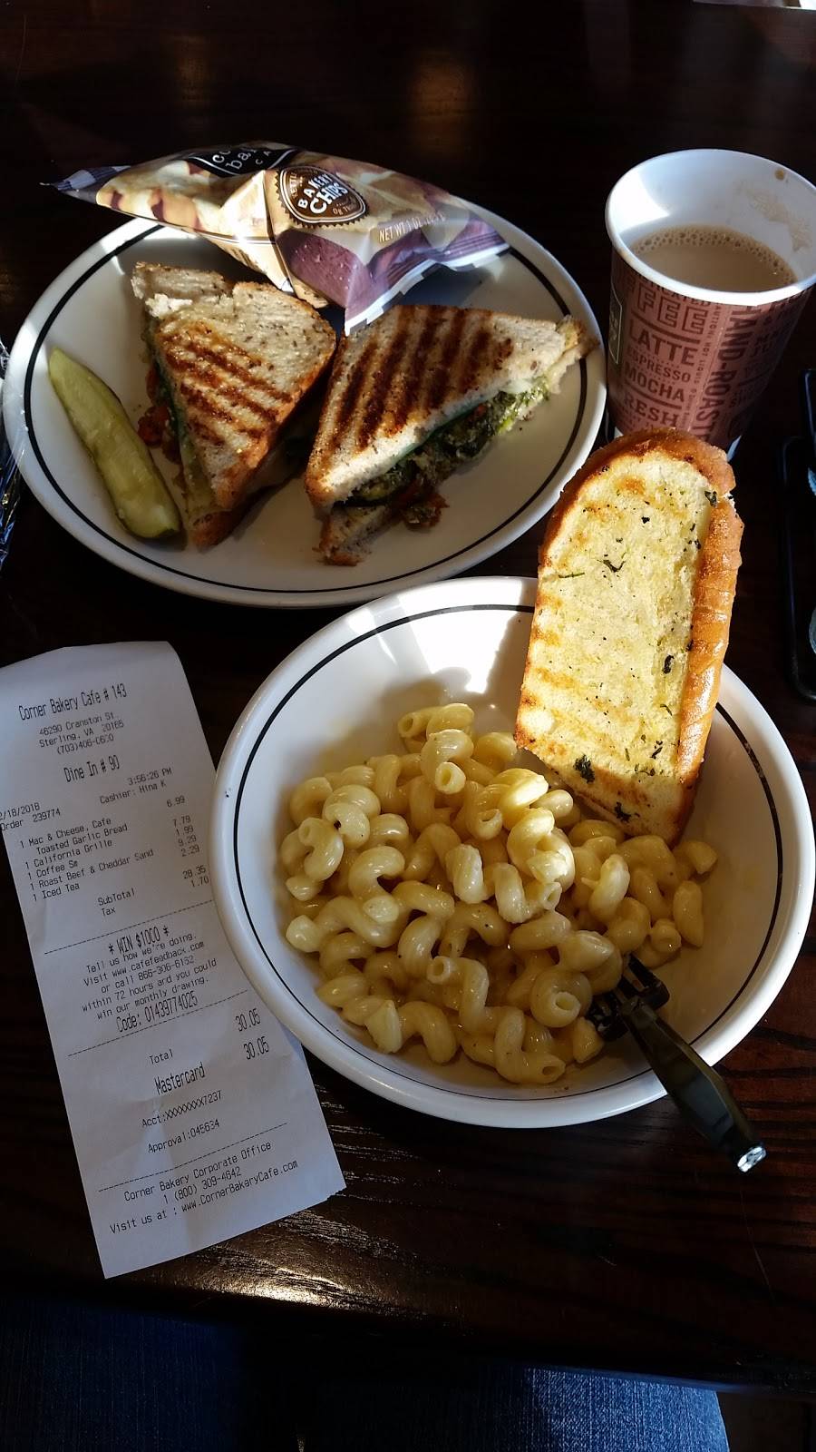 Corner Bakery Cafe | bakery | 46290 Cranston St, Sterling, VA 20165, USA | 7034060600 OR +1 703-406-0600