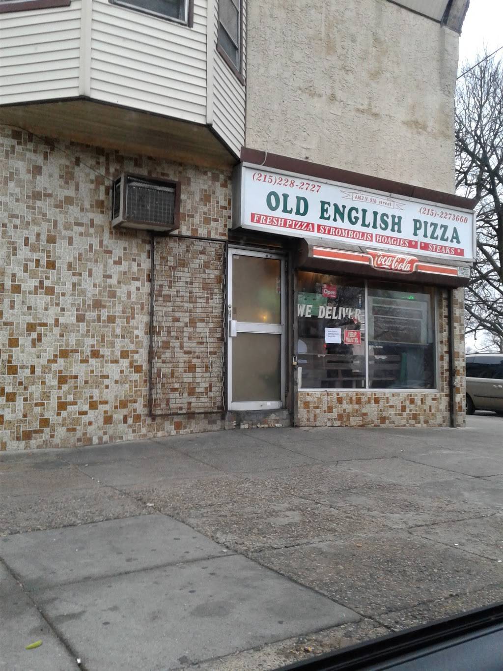 Old English Style Pizza | meal delivery | 4163 N 9th St, Philadelphia, PA 19140, USA | 2152282727 OR +1 215-228-2727