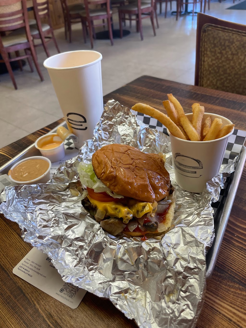Patty Shack | restaurant | 1207 4800 S, Taylorsville, UT 84123, USA | 3854746167 OR +1 385-474-6167