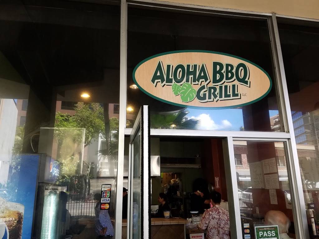 Aloha BBQ Grill | restaurant | 1111 Bishop St #110, Honolulu, HI 96813, USA | 8085372747 OR +1 808-537-2747