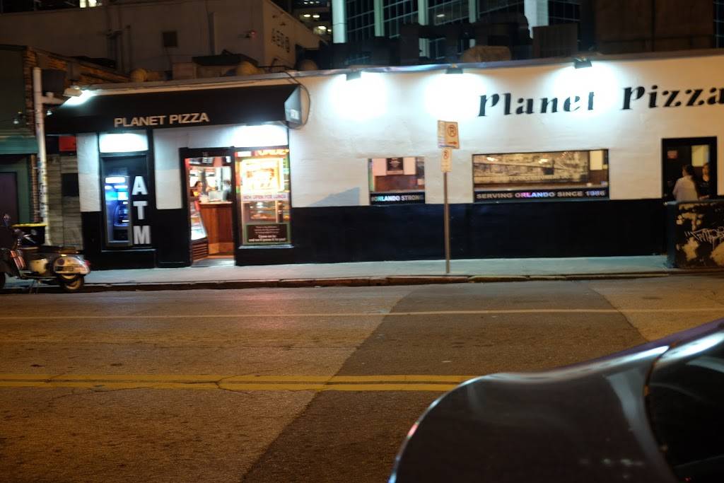 Planet Pizza | restaurant | 14 W Washington St, Orlando, FL 32801, USA | 4076508859 OR +1 407-650-8859