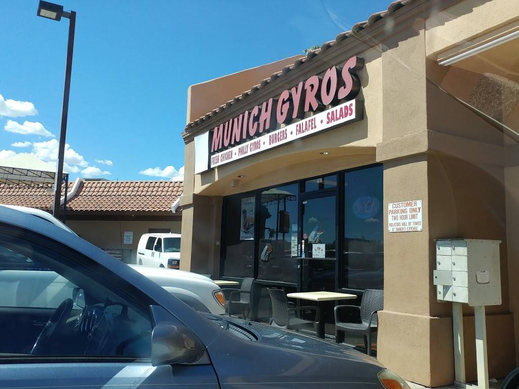 Munich Gyros | restaurant | 16948 E Shea Blvd, Fountain Hills, AZ 85268, USA | 4808163647 OR +1 480-816-3647