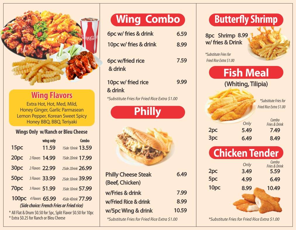 XWINGS | restaurant | 6131 S Norcross Tucker Rd #100, Norcross, GA 30093, USA | 6783369814 OR +1 678-336-9814
