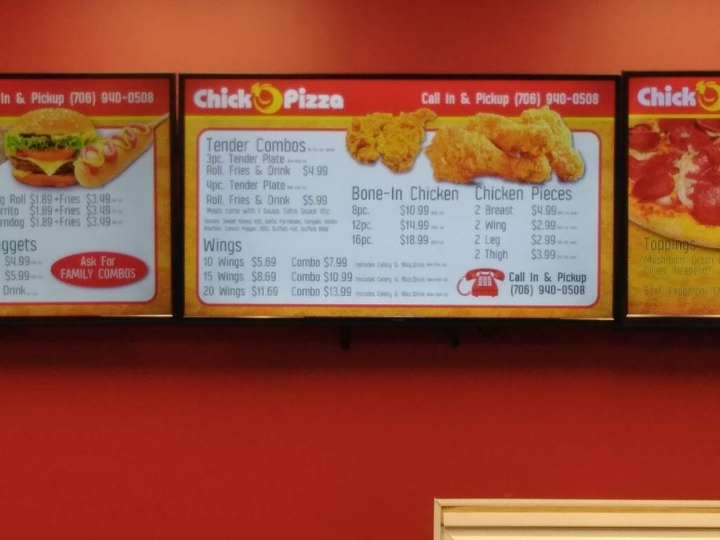 Chick O Pizza | restaurant | 4701 St Marys Rd, Columbus, GA 31907, USA | 7069400508 OR +1 706-940-0508