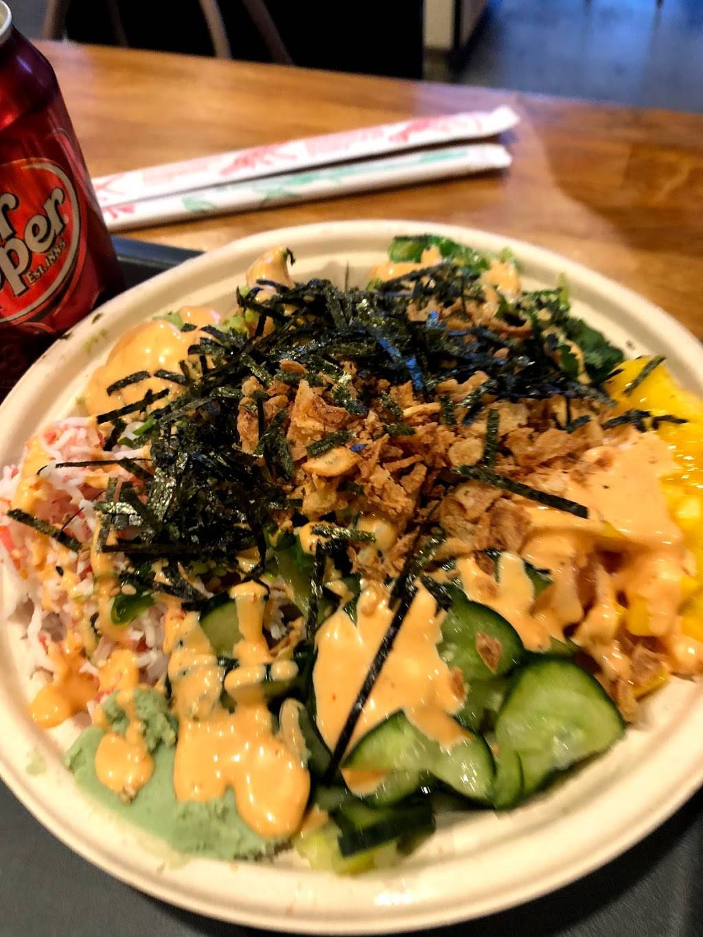 Poke Tiki - Tustin | restaurant | 13771 Newport Ave #10, Tustin, CA 92780, USA | 7148388029 OR +1 714-838-8029