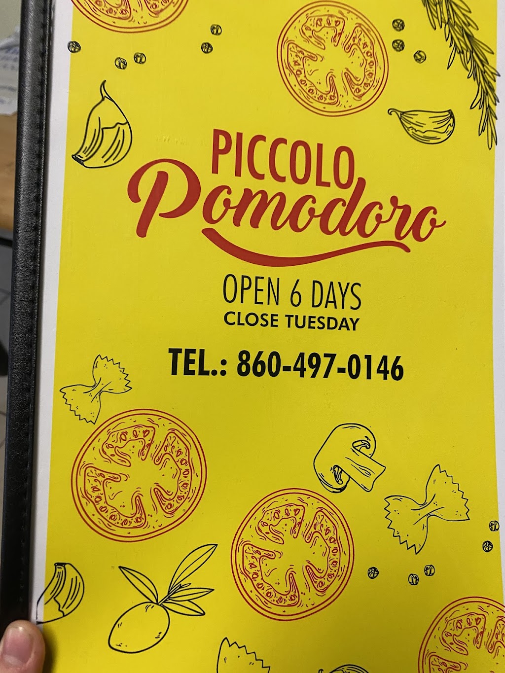 PICCOLO POMODORO | restaurant | 1097 Thompson Rd, Thompson, CT 06277, USA | 8604970146 OR +1 860-497-0146