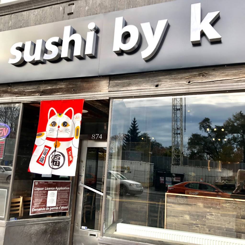 sushi by k | restaurant | 874 Eglinton Ave E, East York, ON M4G 2L1, Canada | 4169018130 OR +1 416-901-8130