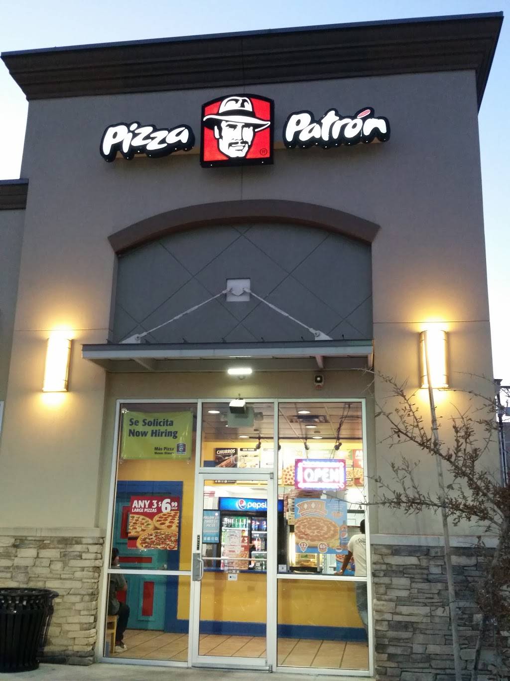 Pizza Patron | meal takeaway | 8601 Huebner Rd Suite 106, San Antonio, TX 78240, USA | 2105588144 OR +1 210-558-8144