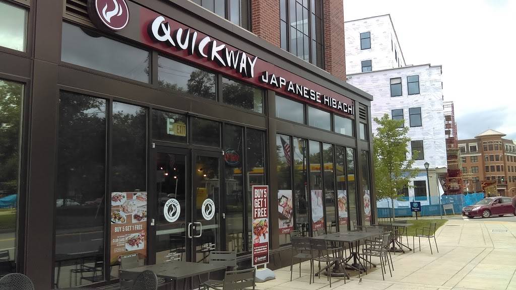 Quickway Japanese Hibachi | restaurant | 275 N Washington St suite e, Rockville, MD 20850, USA | 3014241538 OR +1 301-424-1538