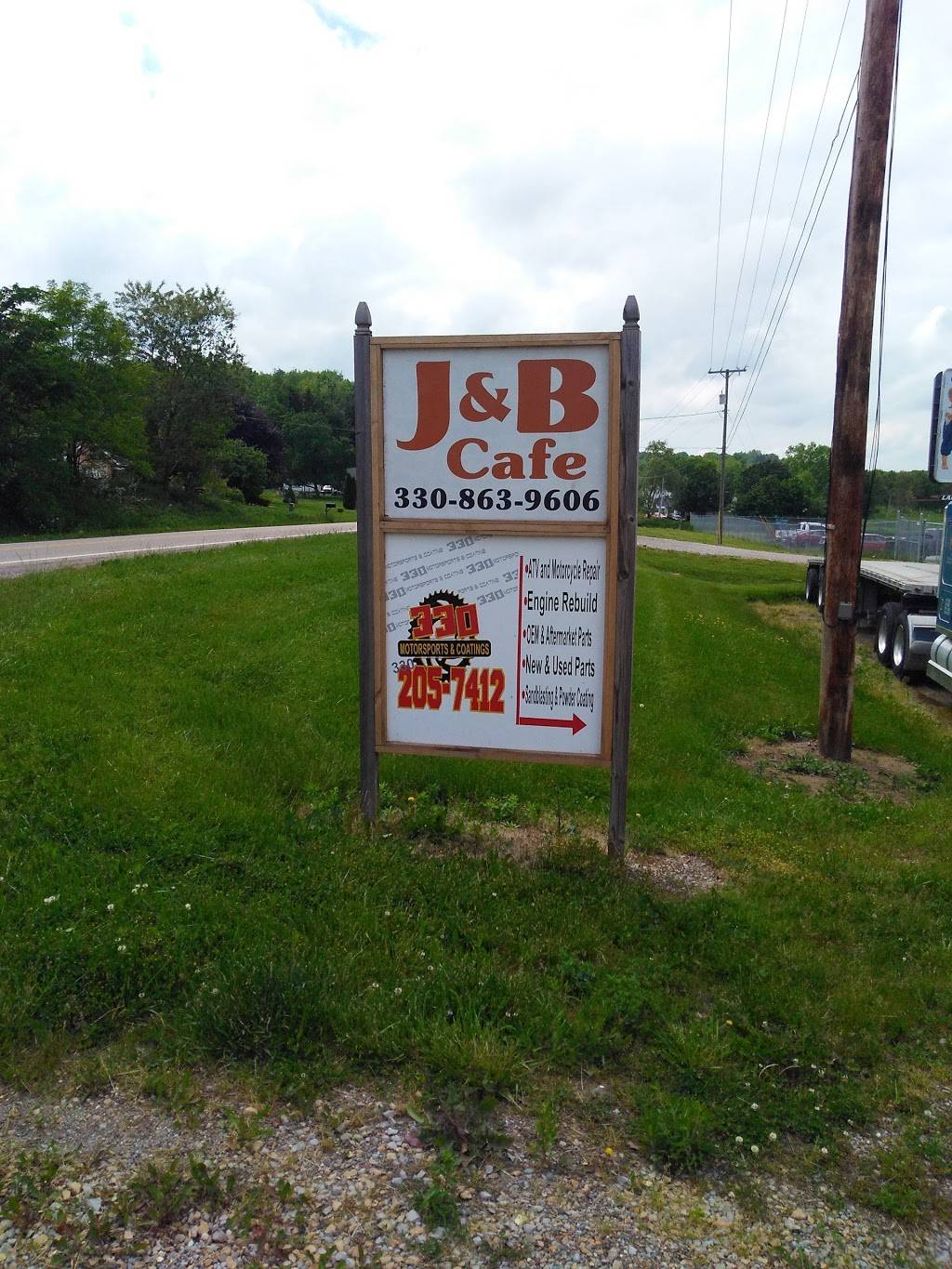J&B Cafe | restaurant | 6054 Canton Rd NW, Carrollton, OH 44615, USA | 3308639606 OR +1 330-863-9606
