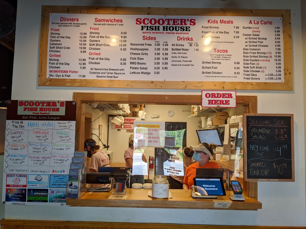 Scooters Fish House | restaurant | 1968 FL-87, Navarre, FL 32566, USA | 8503965128 OR +1 850-396-5128