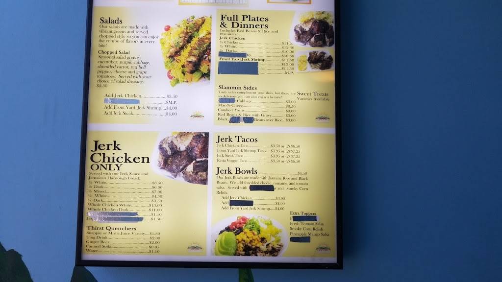 Front Yard Jerk Grille | restaurant | 74 E 71st St, Chicago, IL 60619, USA | 7738558633 OR +1 773-855-8633