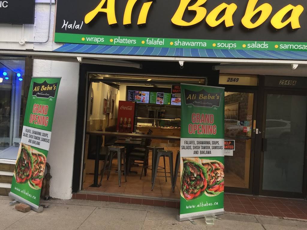Ali Babas | restaurant | 2549 Yonge St, Toronto, ON M4P 2H9, Canada | 6473520334 OR +1 647-352-0334