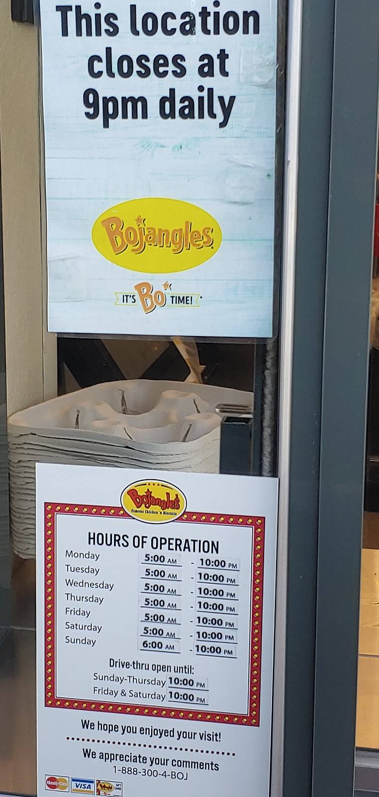 Bojangles | restaurant | 546 Bettis Academy Rd, Graniteville, SC 29829, USA | 8038452020 OR +1 803-845-2020