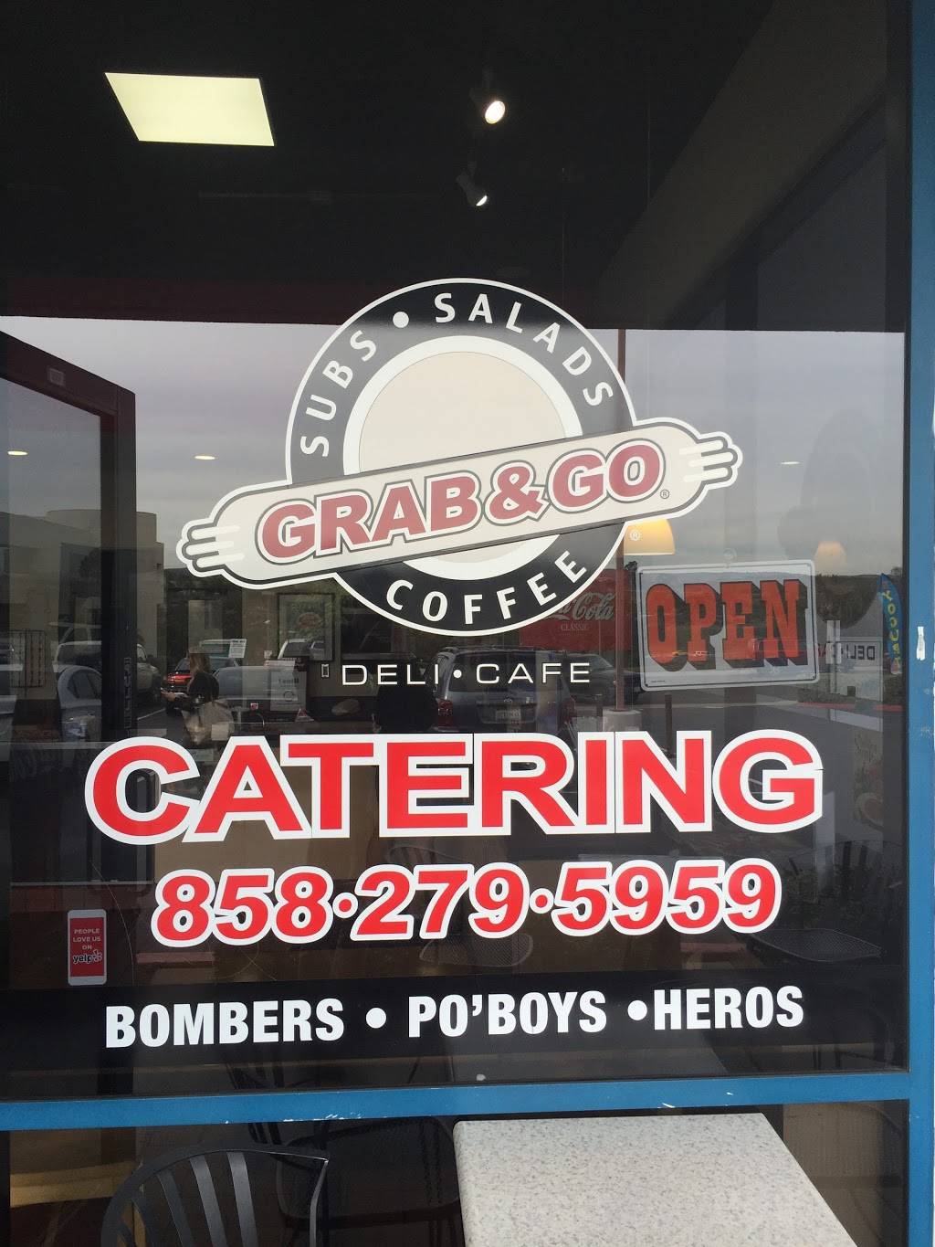 Grab & Go Subs | cafe | 5150 Murphy Canyon Rd, San Diego, CA 92123, USA | 8582795959 OR +1 858-279-5959