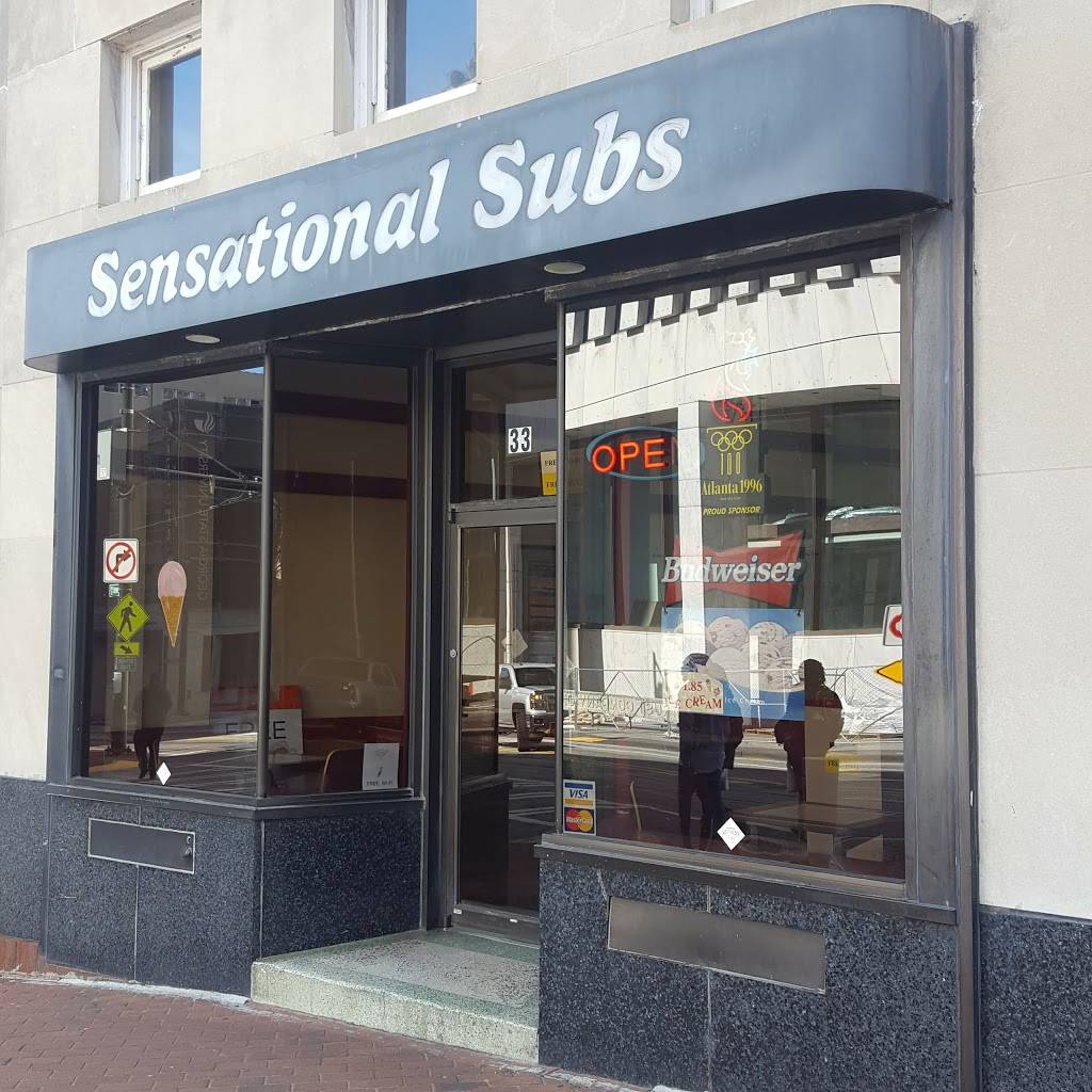 Sensational Subs | restaurant | 33 Edgewood Ave SE, Atlanta, GA 30303, USA | 4045231420 OR +1 404-523-1420