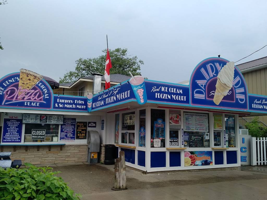 The Dairy Dip and Pizza Place | restaurant | 76 Main St W, Grand Bend, ON N0M 1T0, Canada | 5192387492 OR +1 519-238-7492