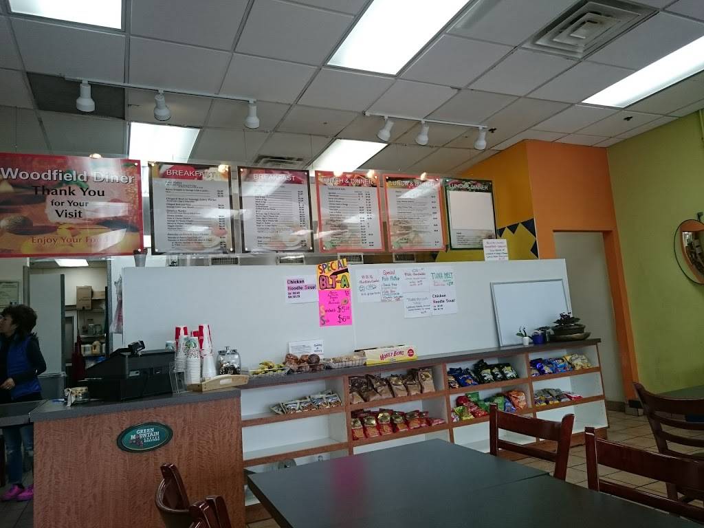 Woodfield Diner | restaurant | 18544 Woodfield Rd, Gaithersburg, MD 20879, USA | 3019636100 OR +1 301-963-6100