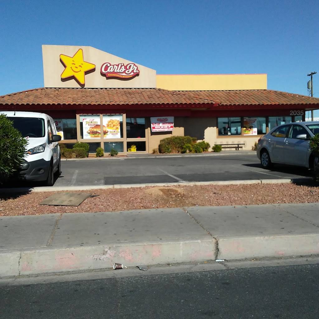 Carls Jr. | restaurant | 2035 E Charleston Blvd, Las Vegas, NV 89104, USA | 7023857720 OR +1 702-385-7720