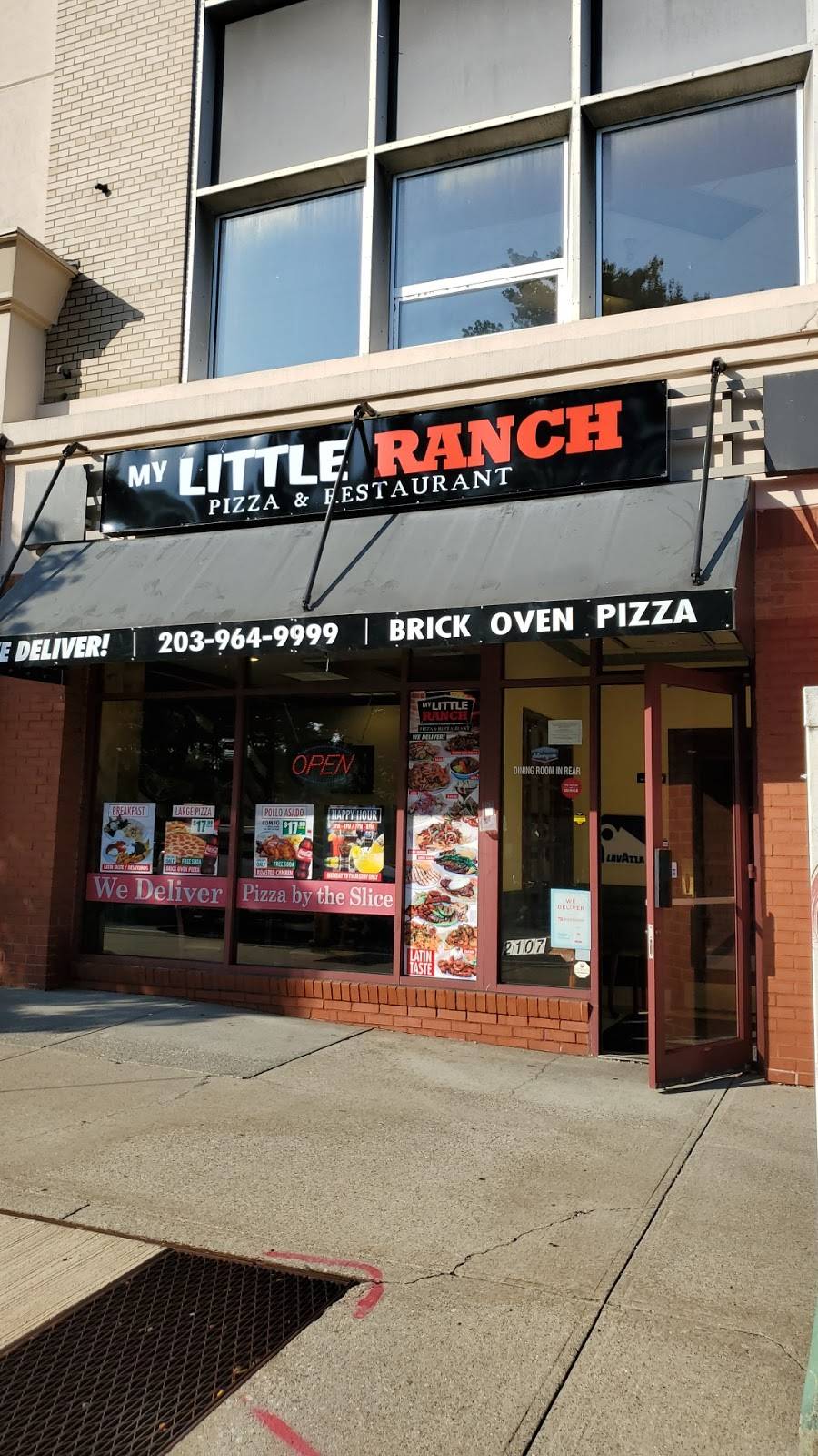 My little ranch pizza & restaurant | restaurant | 2107 Summer St, Stamford, CT 06905, USA | 2039649999 OR +1 203-964-9999