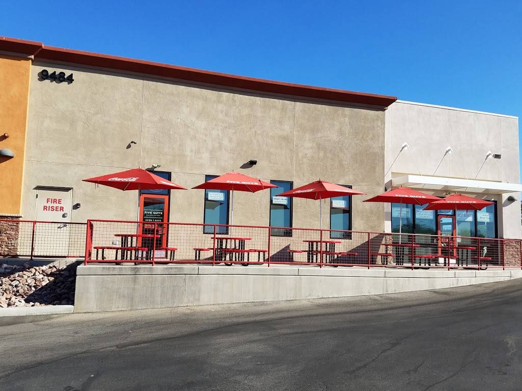 Five Guys | meal takeaway | 9484 E 22nd St #110, Tucson, AZ 85710, USA | 5207513832 OR +1 520-751-3832